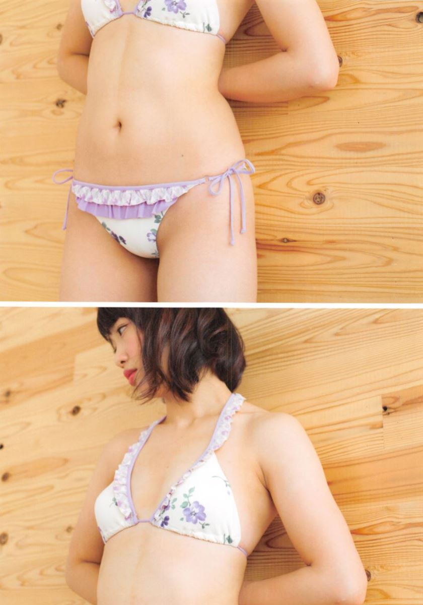 松村香織のセクシー水着写真集「無修正」画像 95