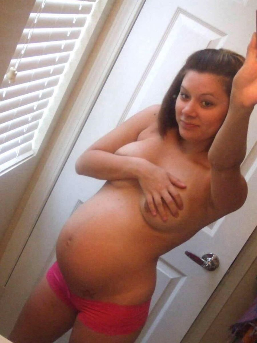 妊娠中の妊婦の裸・マタニティーヌード画像 20