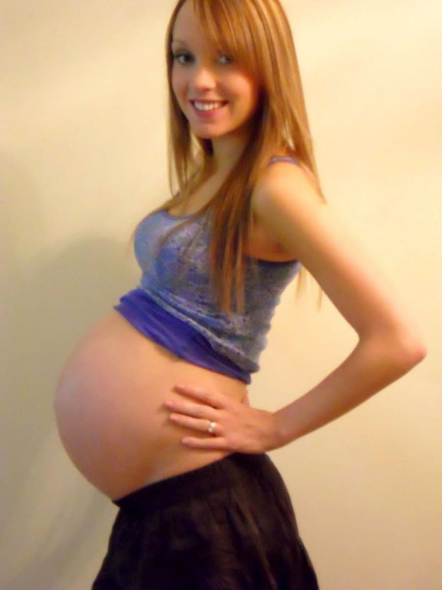 妊娠中の妊婦の裸・マタニティーヌード画像 47
