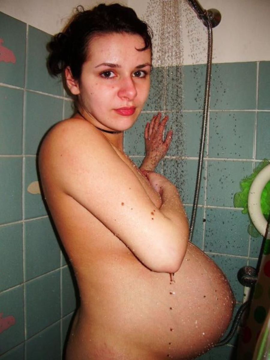 妊娠中の妊婦の裸・マタニティーヌード画像 58