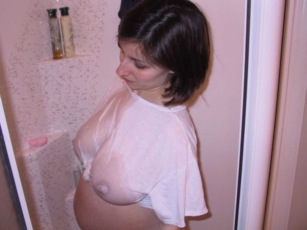 妊娠中の妊婦の裸・マタニティーヌード画像 64