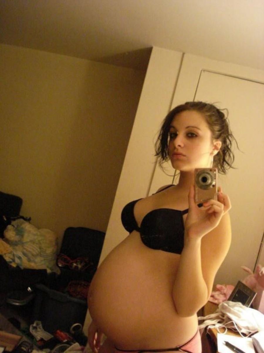 妊娠中の妊婦の裸・マタニティーヌード画像 75