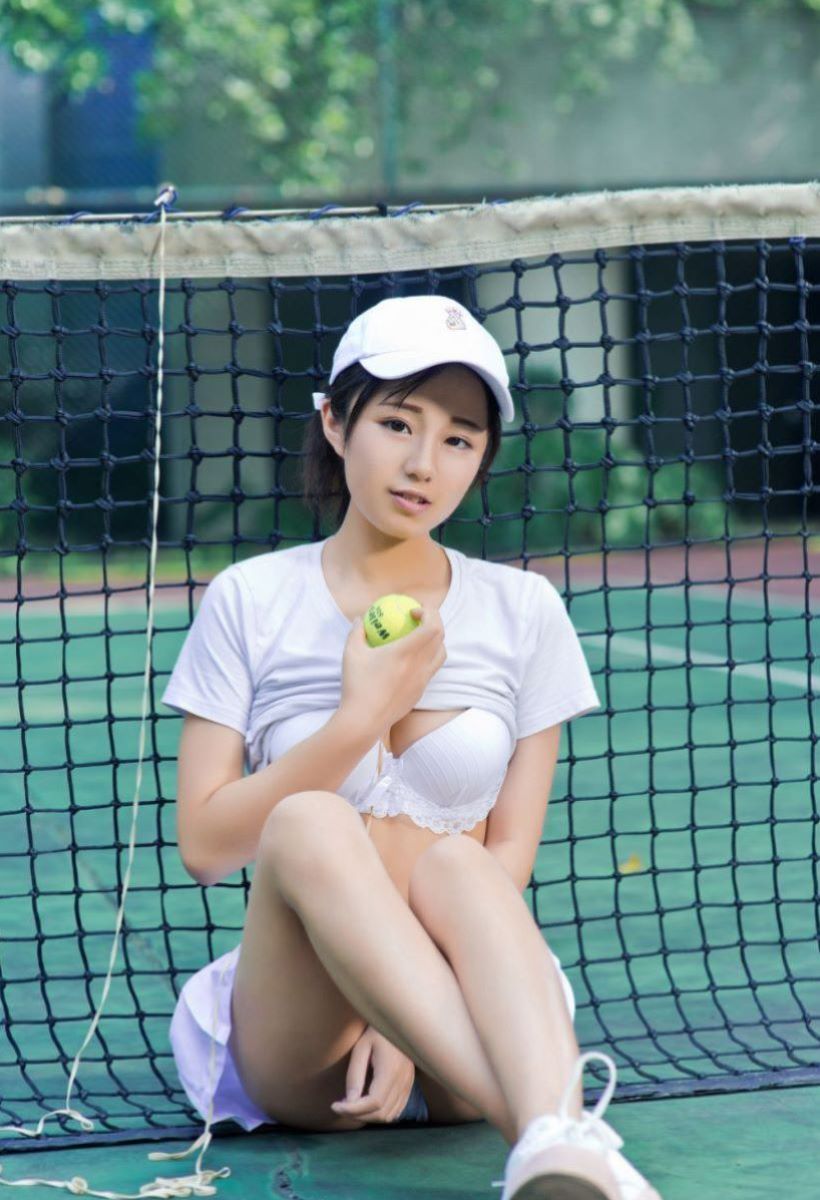 テニス女子 パンチラ エロ画像 7
