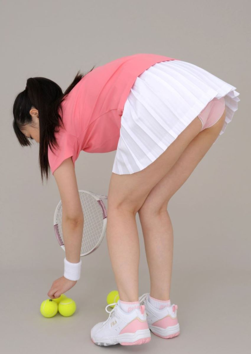 テニス女子 パンチラ エロ画像 38