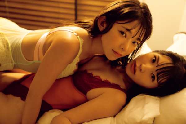 長澤茉里奈の姉妹巨乳エロ画像 2